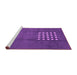 Sideview of Machine Washable Abstract Pink Modern Rug, wshabs3438pnk