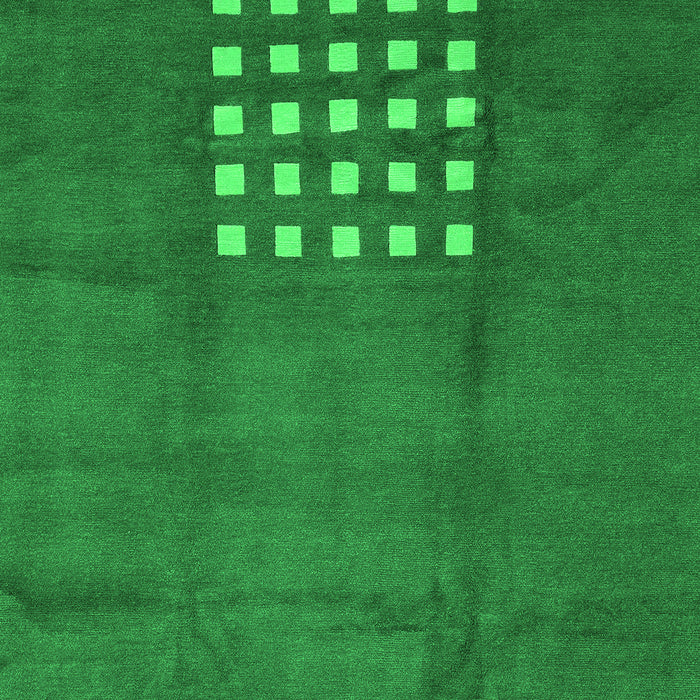 Abstract Green Modern Rug, abs3438grn