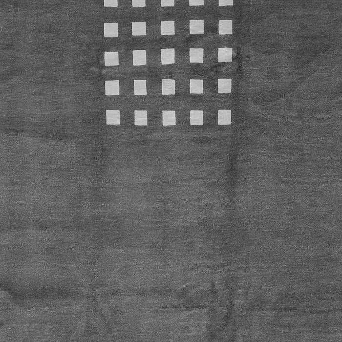 Machine Washable Abstract Gray Modern Rug, wshabs3438gry