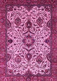 Abstract Pink Modern Rug, abs343pnk