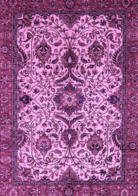 Abstract Purple Modern Rug, abs343pur