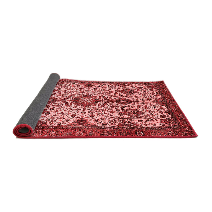 Abstract Red Modern Area Rugs