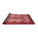 Abstract Red Modern Area Rugs