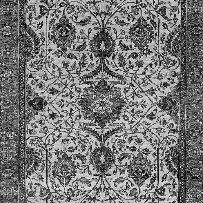 Machine Washable Abstract Gray Modern Rug, wshabs343gry