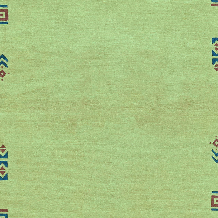 Abstract Light Blue Modern Rug, abs3440lblu