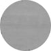Round Abstract Gray Modern Rug, abs3440gry