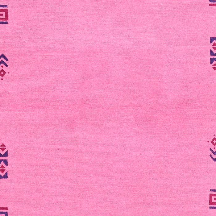 Machine Washable Abstract Pink Modern Rug, wshabs3440pnk