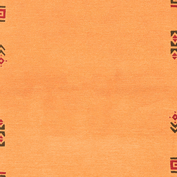 Abstract Orange Modern Rug, abs3440org
