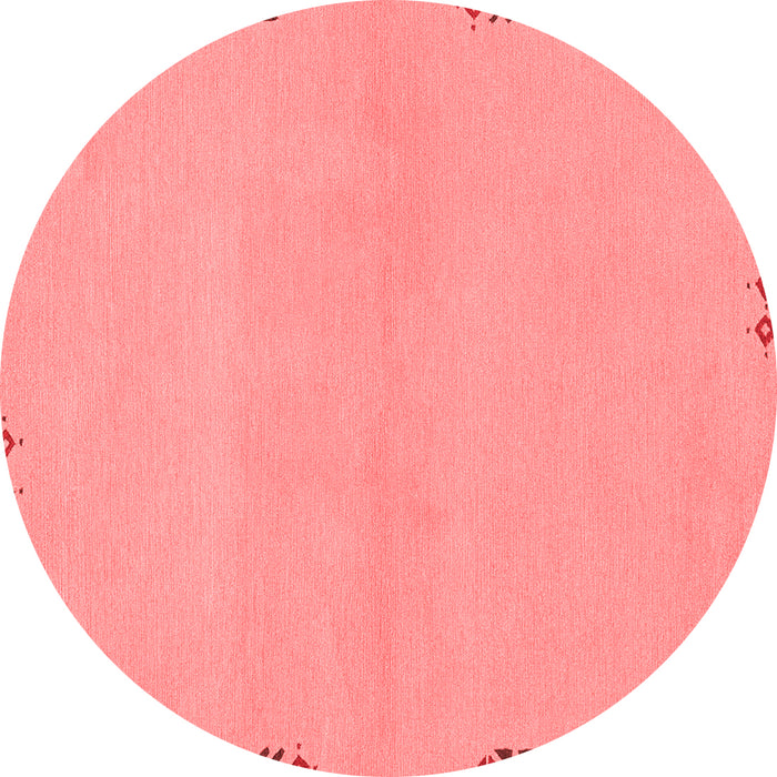 Machine Washable Abstract Red Modern Rug, wshabs3440red