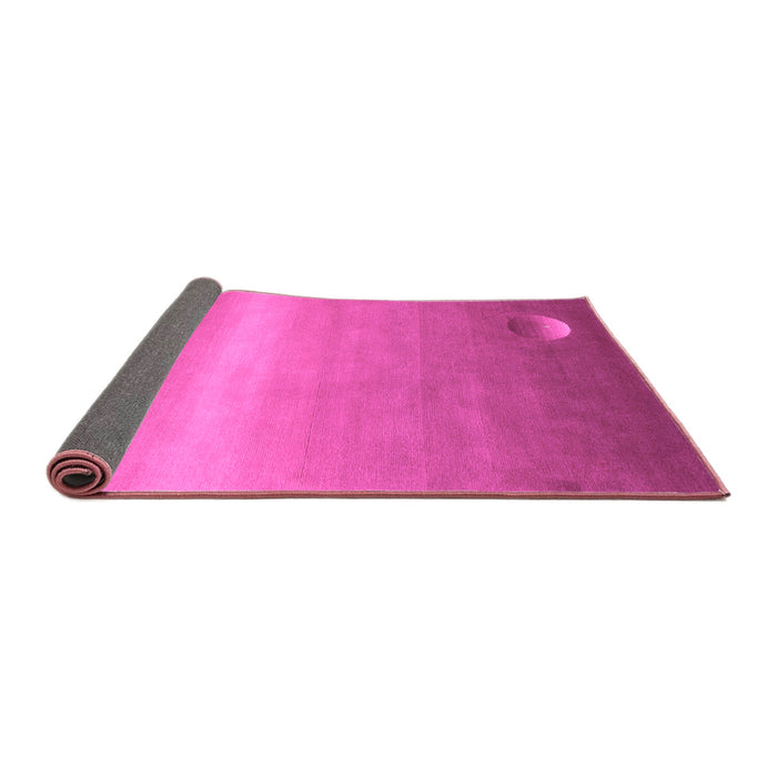 Sideview of Abstract Purple Modern Rug, abs3441pur
