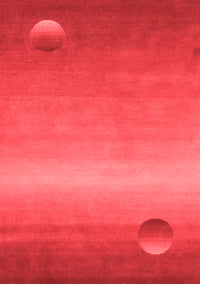 Abstract Red Modern Rug, abs3441red