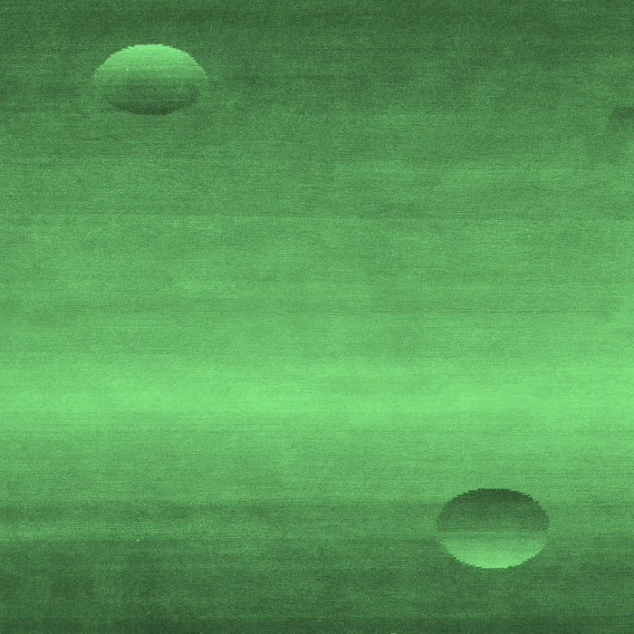 Square Abstract Emerald Green Modern Rug, abs3441emgrn