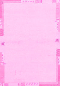 Solid Pink Modern Rug, abs3442pnk