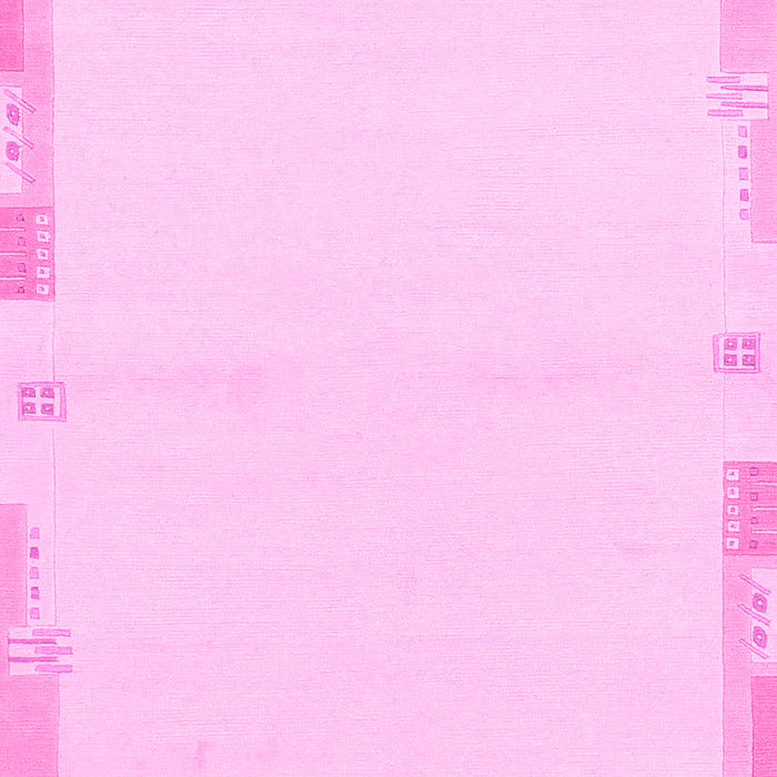 Solid Pink Modern Rug, abs3442pnk
