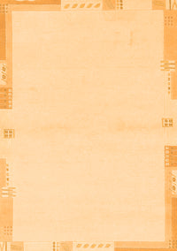 Solid Orange Modern Rug, abs3442org