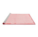 Modern Red Washable Rugs