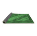 Sideview of Animal Emerald Green Modern Rug, abs3443emgrn