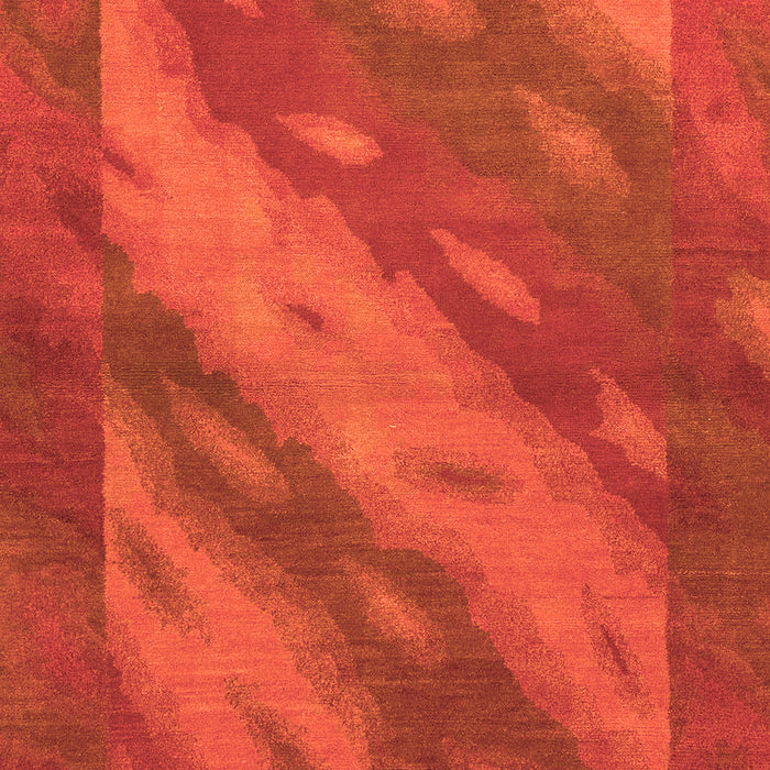 Animal Orange Modern Rug, abs3443org