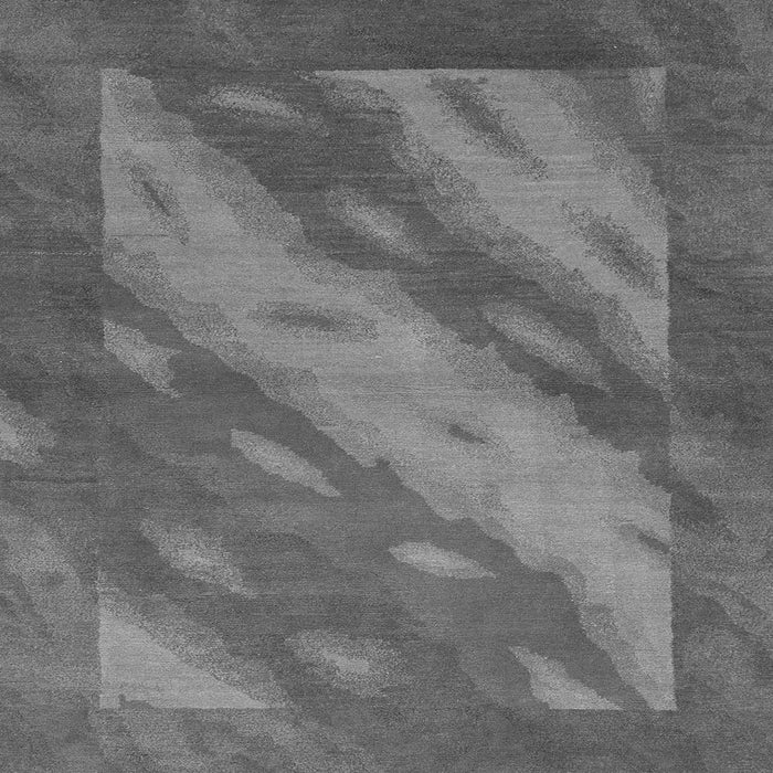 Square Animal Gray Modern Rug, abs3443gry