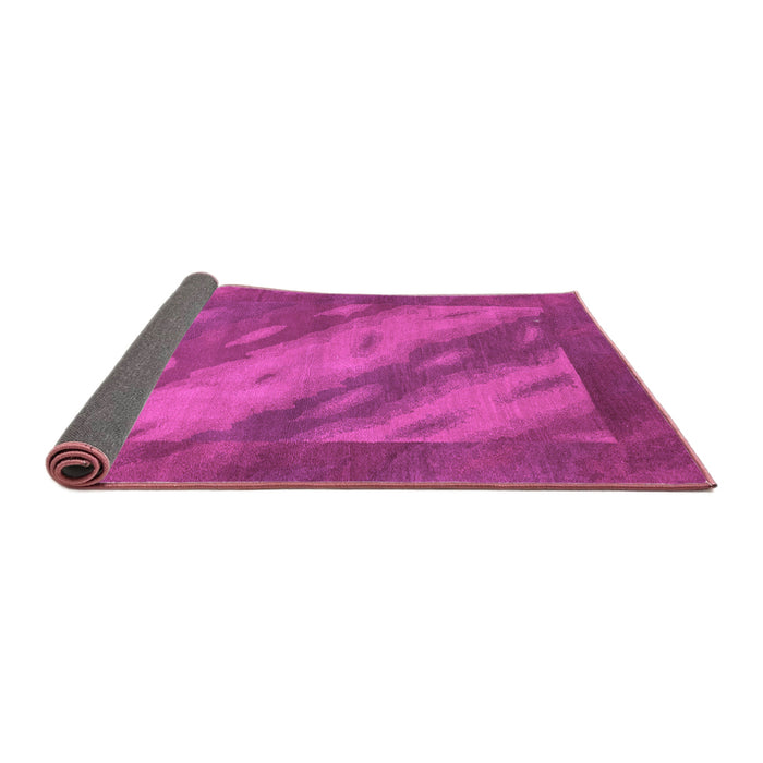 Sideview of Animal Purple Modern Rug, abs3443pur