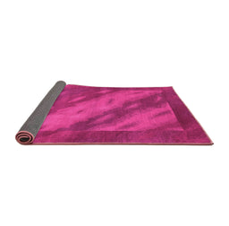 Sideview of Animal Pink Modern Rug, abs3443pnk