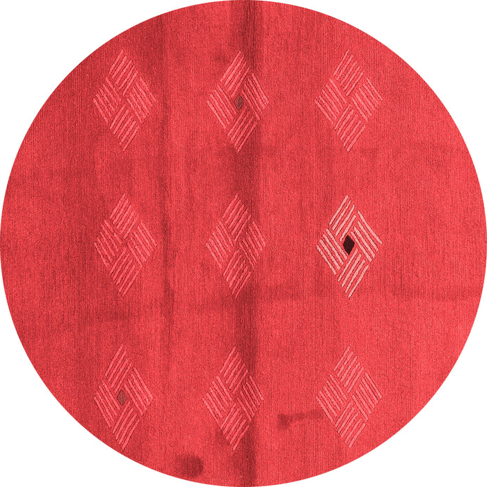 Machine Washable Abstract Red Modern Rug, wshabs3444red