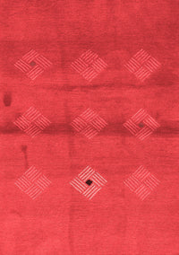 Abstract Red Modern Rug, abs3444red