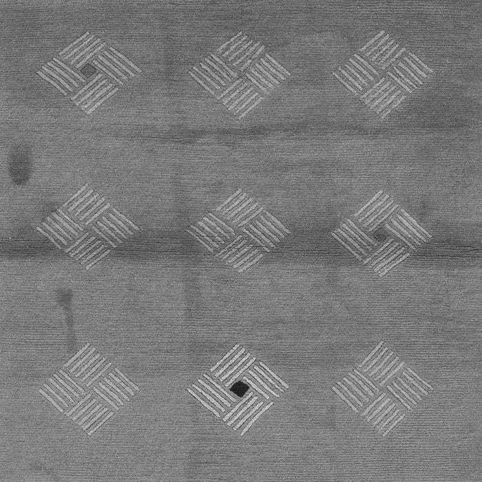 Machine Washable Abstract Gray Modern Rug, wshabs3444gry