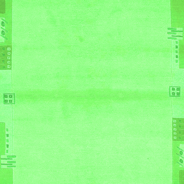 Solid Green Modern Rug, abs3445grn