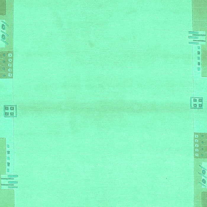 Solid Turquoise Modern Rug, abs3445turq