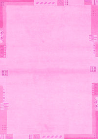 Solid Pink Modern Rug, abs3445pnk