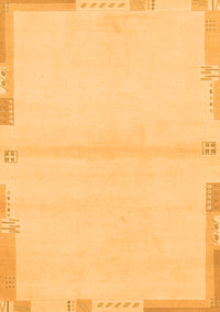 Solid Orange Modern Rug, abs3445org