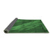 Sideview of Animal Emerald Green Modern Rug, abs3446emgrn