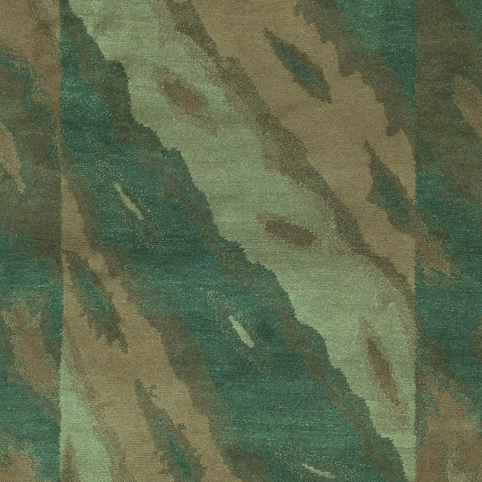 Machine Washable Animal Turquoise Modern Area Rugs, wshabs3446turq