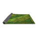 Sideview of Animal Green Modern Rug, abs3446grn