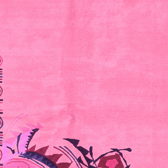 Abstract Pink Modern Rug, abs3447pnk