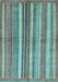 Machine Washable Abstract Light Blue Modern Rug, wshabs3448lblu