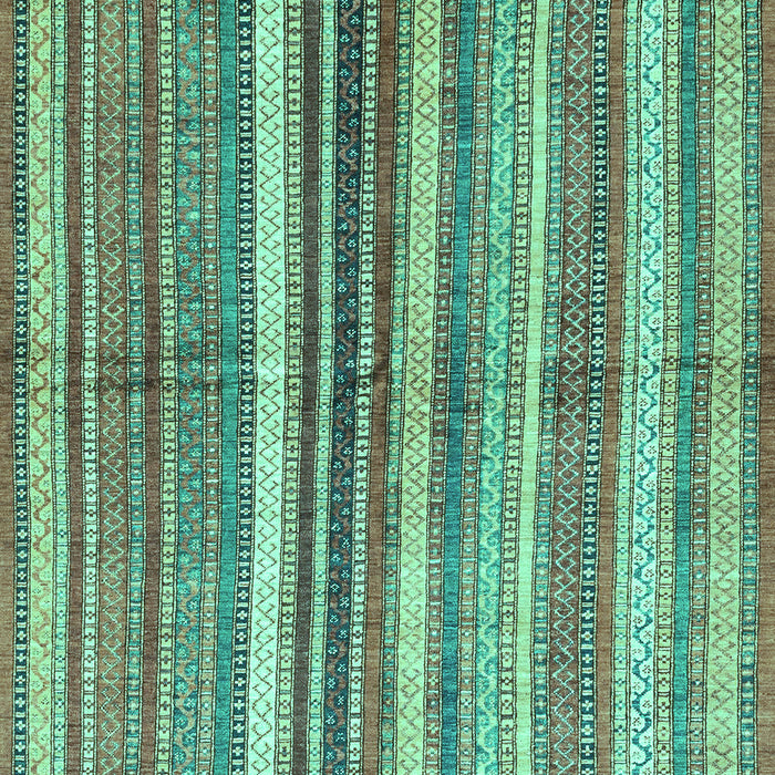 Abstract Turquoise Modern Rug, abs3448turq