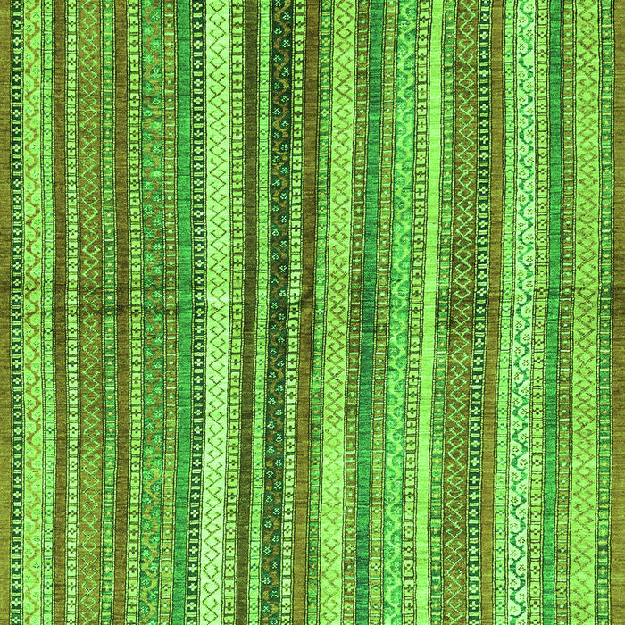 Machine Washable Abstract Green Modern Area Rugs, wshabs3448grn