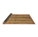 Sideview of Abstract Brown Modern Rug, abs3448brn