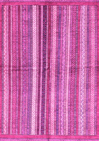 Abstract Pink Modern Rug, abs3448pnk