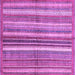 Square Abstract Purple Modern Rug, abs3448pur