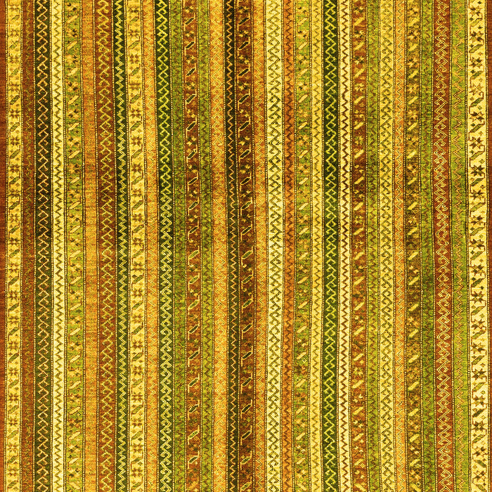 Abstract Yellow Modern Rug, abs3449yw