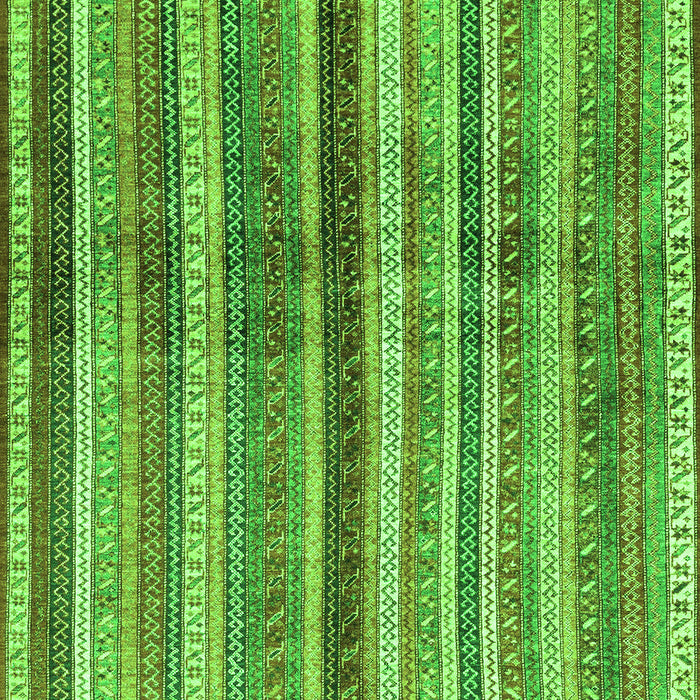 Machine Washable Abstract Green Modern Area Rugs, wshabs3449grn