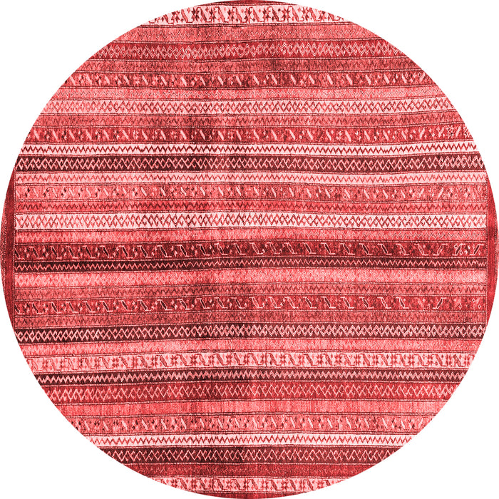 Abstract Red Modern Rug, abs3449red
