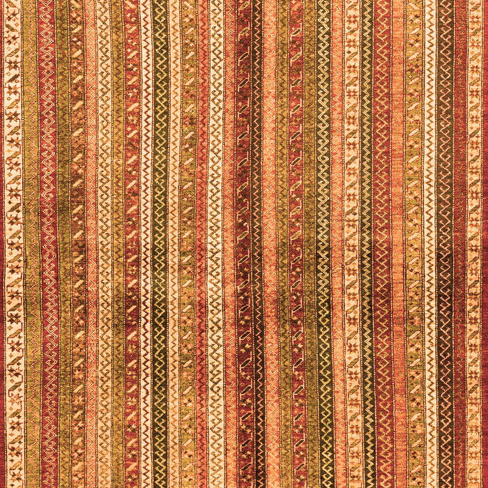 Machine Washable Abstract Orange Modern Area Rugs, wshabs3449org