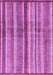 Machine Washable Abstract Purple Modern Area Rugs, wshabs3449pur