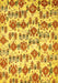 Machine Washable Abstract Yellow Modern Rug, wshabs344yw