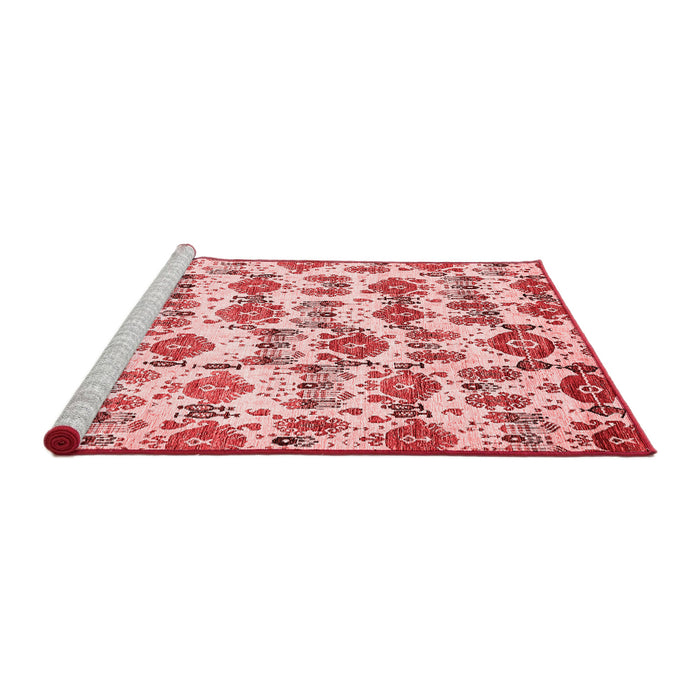 Modern Red Washable Rugs
