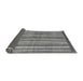 Sideview of Abstract Gray Modern Rug, abs3450gry